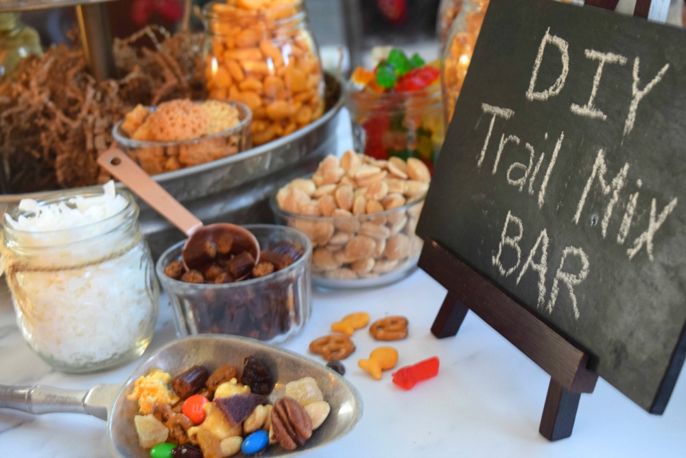 DIY Snack Mix Bar - make your own trail mix!