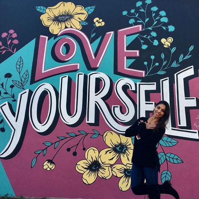 Love Yourself Mural - Austin