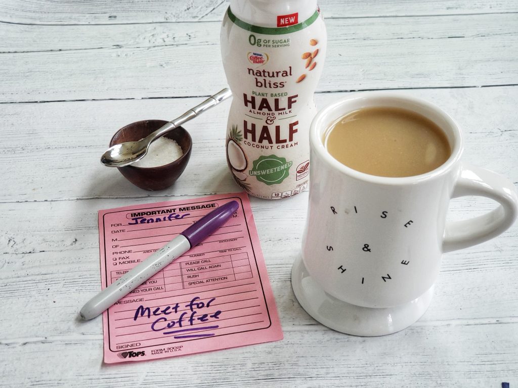 Coffee mate plant-based unsweetened natural bliss creamer