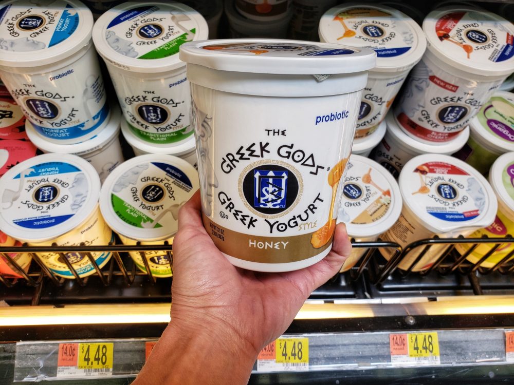 Greek Gods Yogurt at Walmart
