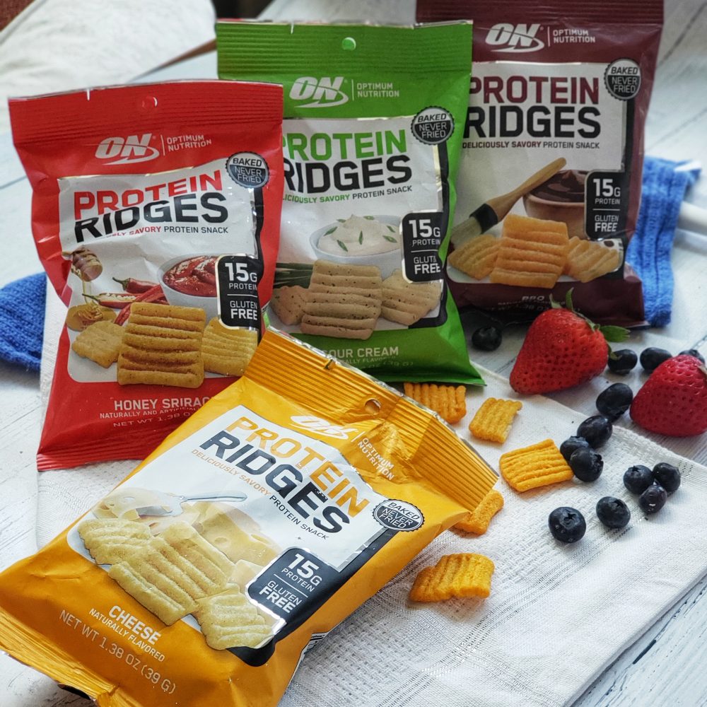 Optimum Nutrition protein ridges baked chips