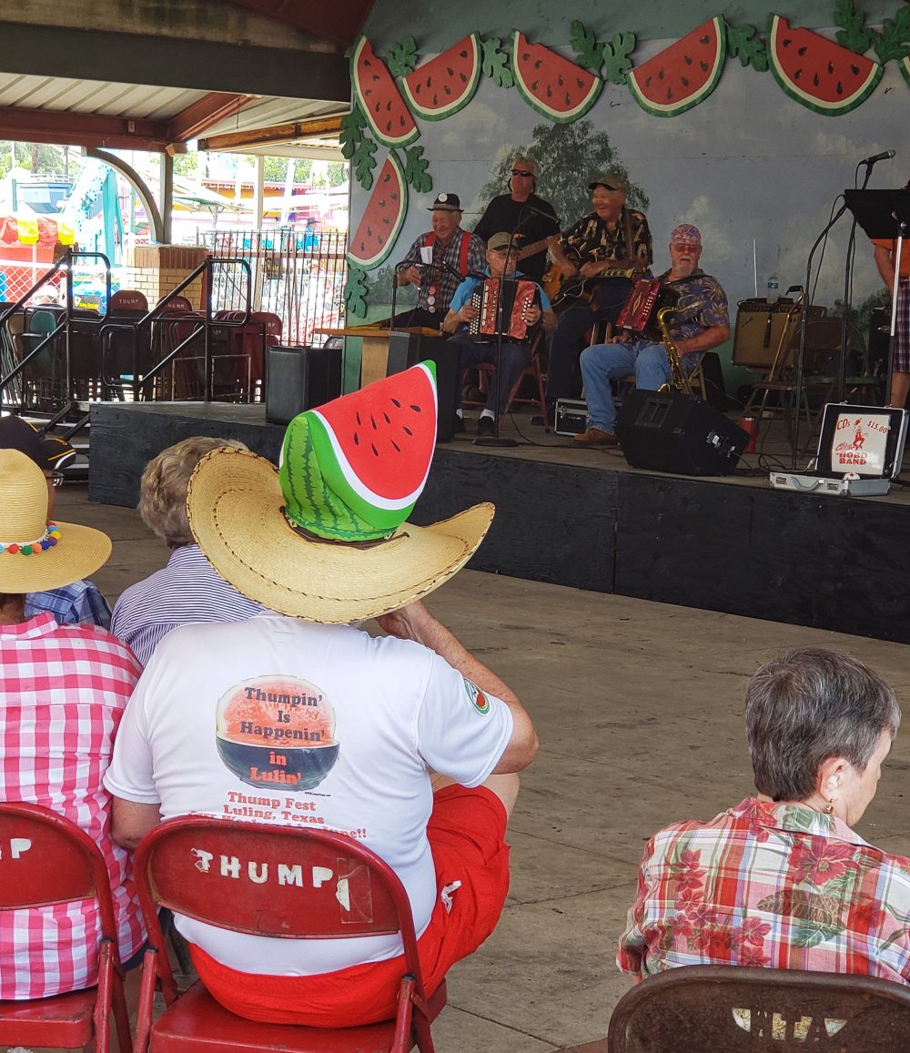 Music at the Luling Watermelon Thump Festival 2019