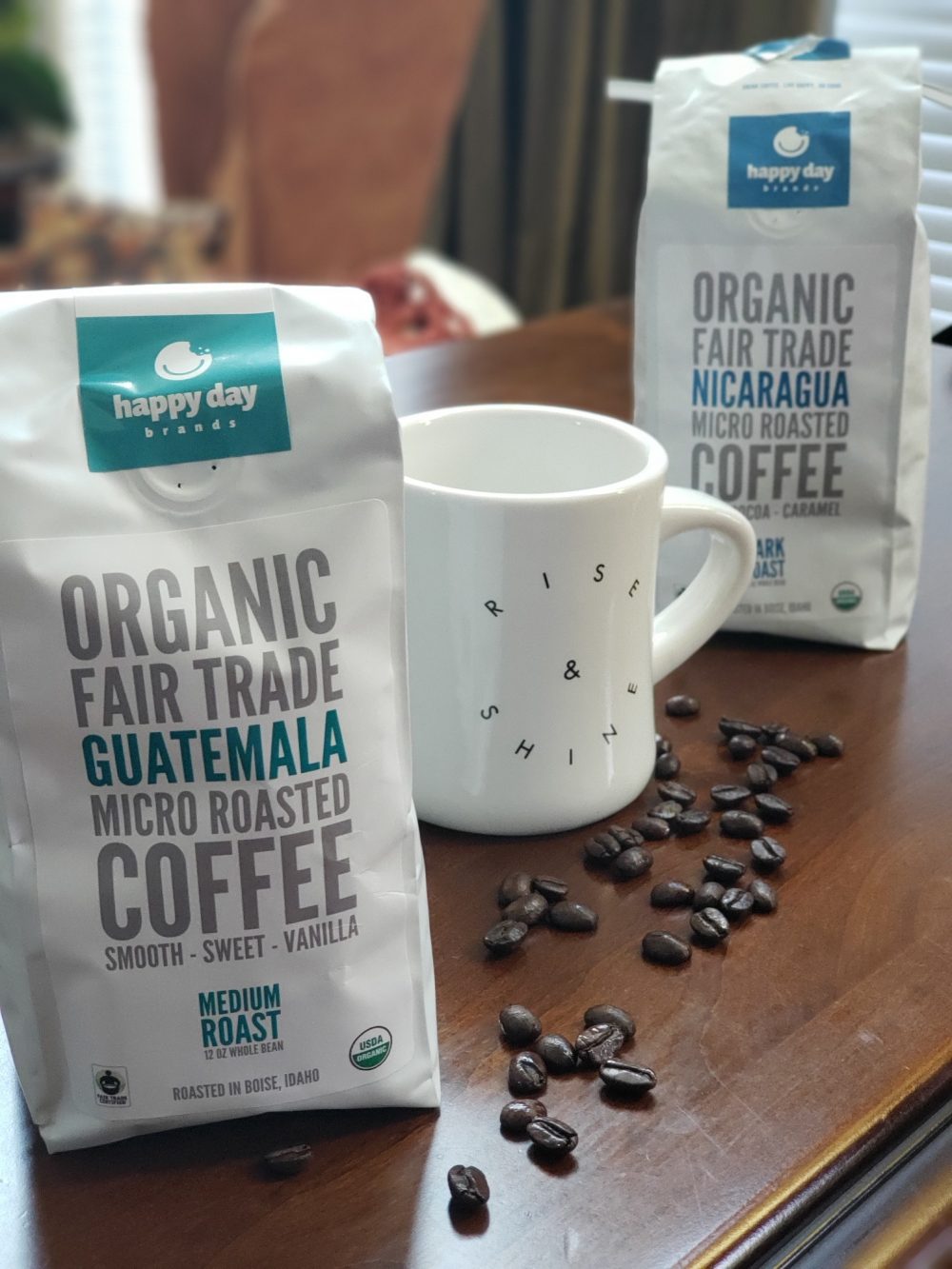Fair trade Organic Coffee from Happy Day Brands