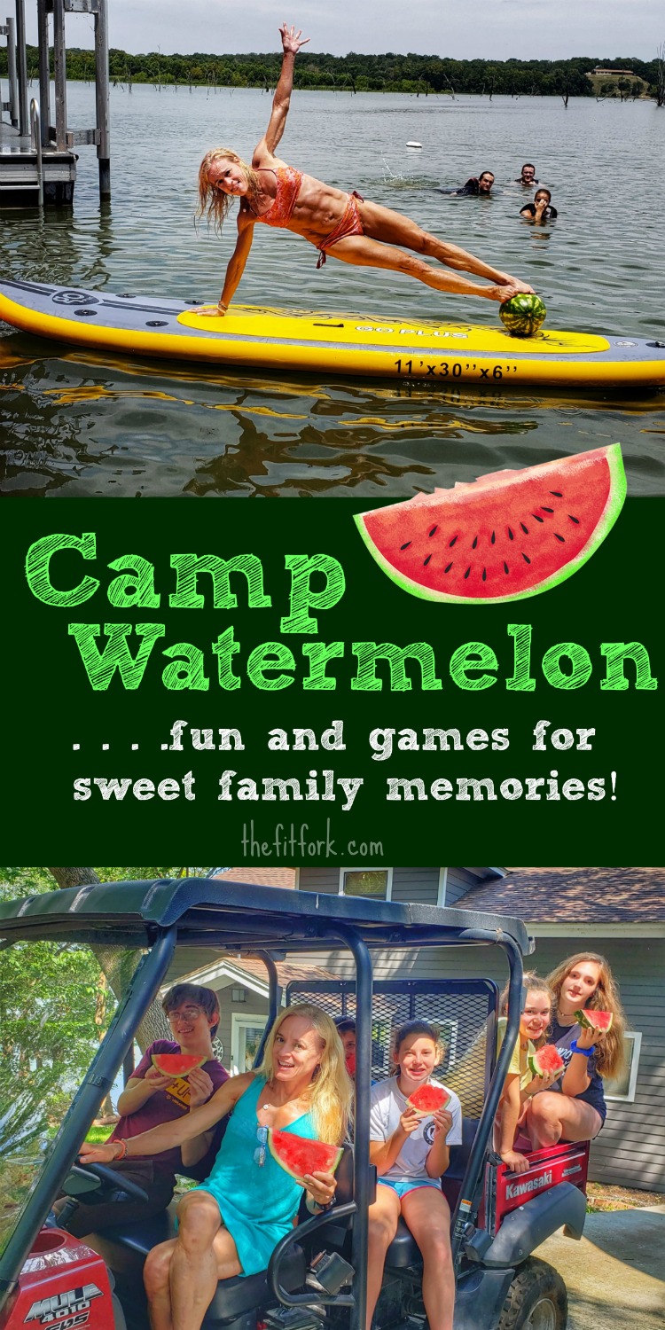 Camp Watermelon -- fun and games for sweet family memories all inspired by our favorite summer fruit!