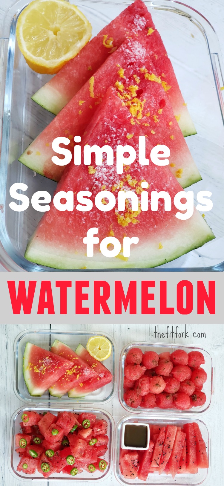 Try one or all of these simple spices, seasonings and other flavor-boosters to transform plain watermelon into a tasty, unexpected treat.