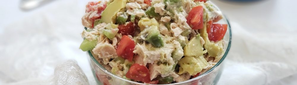 Low-carb Avocado Tuna Salad - Keto, Paleo, Whole30