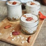 No Bake Maple Pecan Protein Cheesecakes