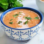 Creamy Tomato Cauliflower Soup - Dairy Free, Gluten Free, Vegan, Paleo