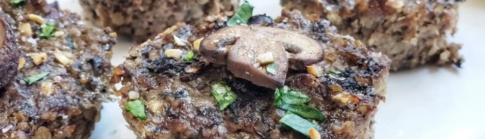 Garlic Beef Mushroom Quinoa Muffin Tin Meatloaves