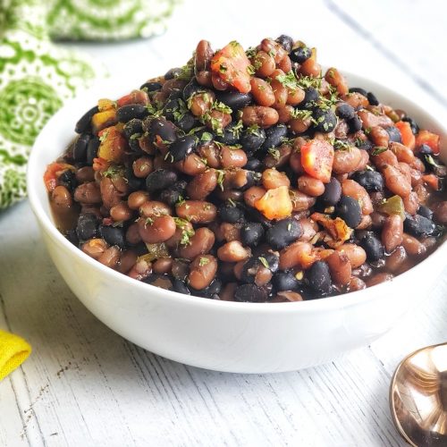 Instant Pot Tex-Mex Bean Medley | Pantry Prep - thefitfork.com