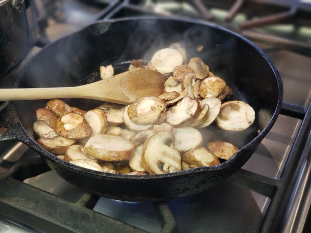 tips to sautee mushrooms