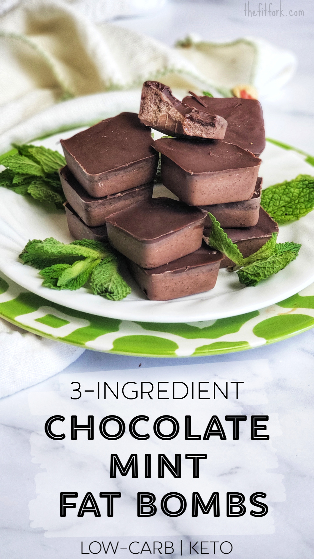 Treat your sweet tooth without ruining your low carb diet with this yummy chocolate candies made with just three ingredients -- coconut oil, protein powder and sugar-free chocolate chips.