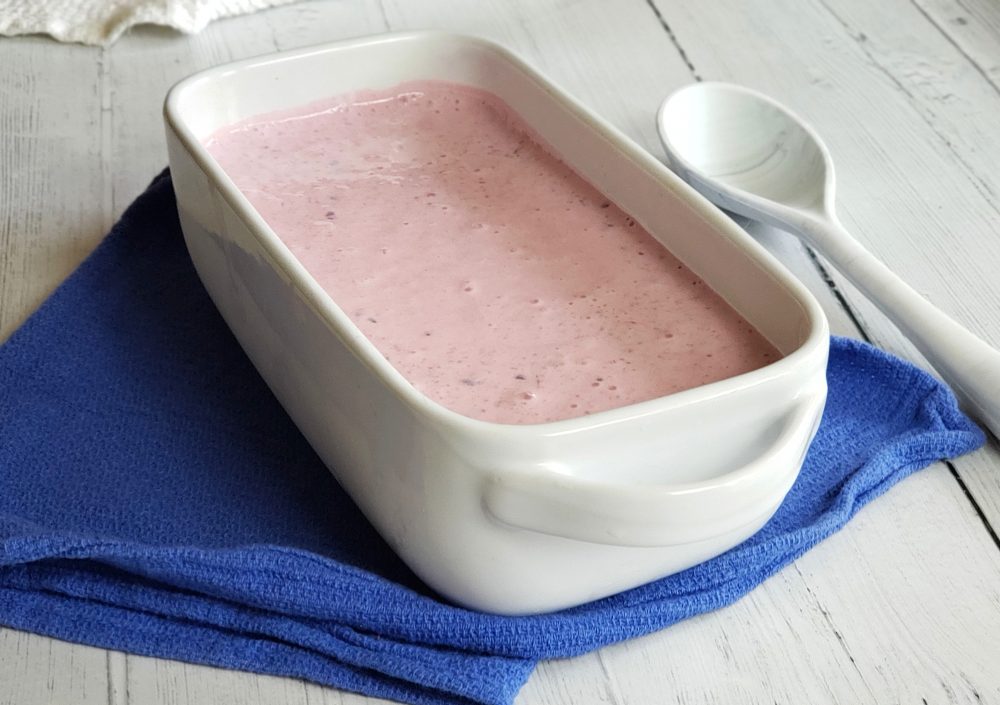 cherry chocolate chip collagen frozen yogurt