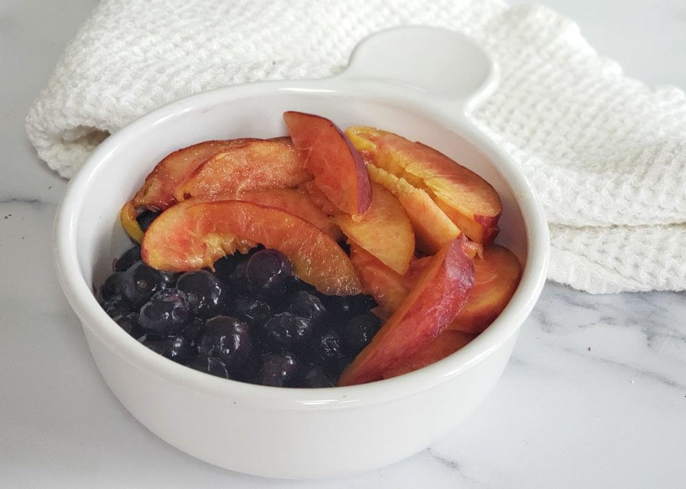 Blueberries and Peaches!