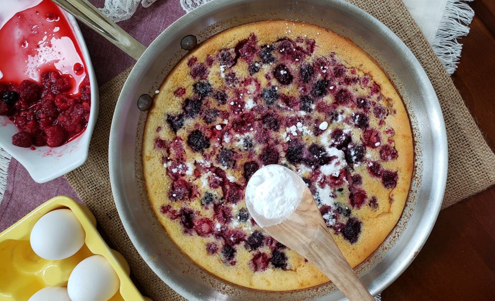 Low Carb Berry Clafoutis with Collagen