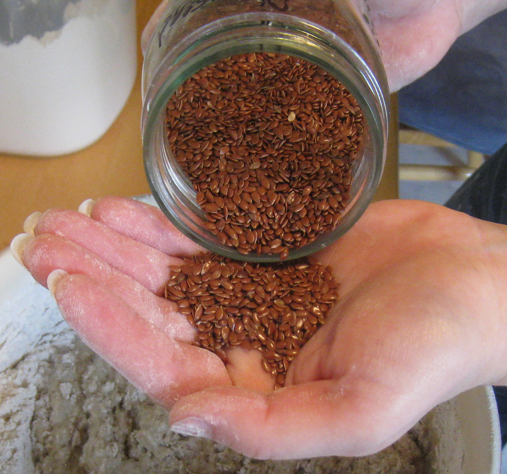 Flaxseed by Dvortygirl is licensed under CC BY-SA 2.0.jpg