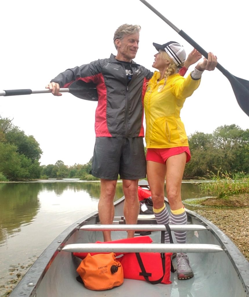 Jennifer Fisher, thefitfork.com canoe adventure race training