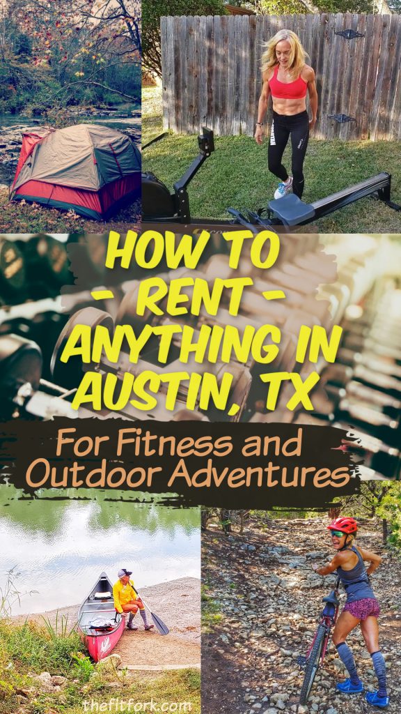 How To Rent Anything in Austin Texas for Fitness and Outdoor Adventures via Ruckify - Ruckify is a peer-to-peer rental marketplace in Austin and select US and Canada cities where you can #RentAnything -- Fitness equipment and gear for outdoor adventures are hot categories as more and more people are working out from home and finding free time to explore nature. So, whether you need a ten, canoe, paddle board, treadmill, Olympic weights, a kickboxing bag, or eliptical machine, you can find it at Ruckify.com. Sign up and get $35 to put toward your first rental when you use the code THEFITFORK  #ad