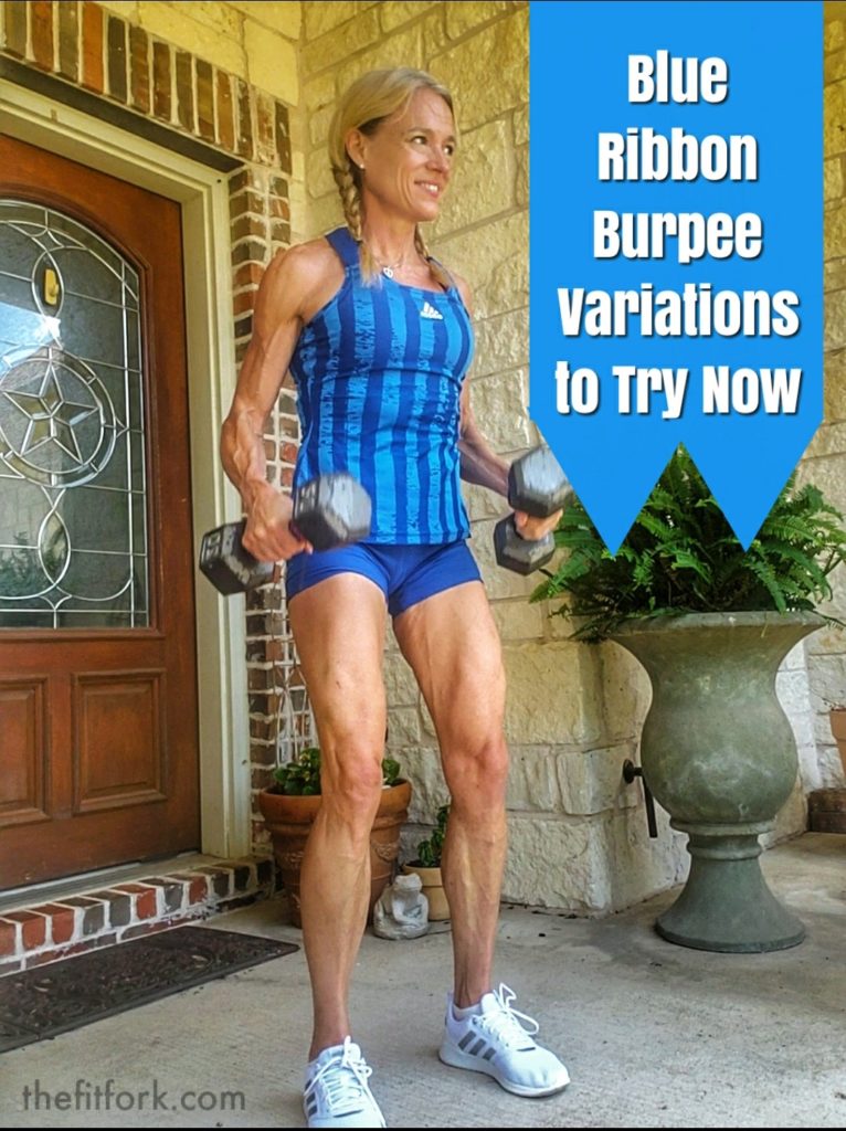 Try these winning "blue ribbon" burpee ideas that kick up the traditional full-body exercise for even more challenge in your workout.