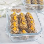 Nourishing and delicious, these little wholesome balls of goodness feature toasted quinoa, oats and pecans -- along with apricots, maple syrup and collagen for a protein boost! A great breakfast on the go, anytime snack or for after workouts instead of a protein bar!