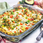 Easy Veggie Enchiladas with Hatch Green Chile and Spinach Sauce offer loads of vegetables and a surprising amount of protein thanks to cottage cheese blended smooth. In fact, each enchilada has about of protein! Sauce is prepared in blender, and the casserole bakes up for 20 to 30 minutes in oven until bubbling! Great for make-ahead weeknight meals.