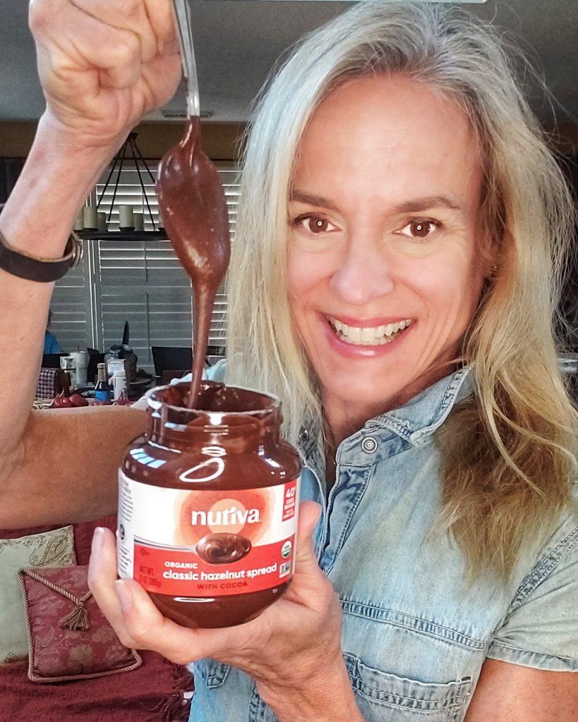 Looking for a vegan nutella? Classic Hazelnut Spread from Nutiva is a win-win with delicious creamy hazelnut taste and 40% less sugar than the leading brand.