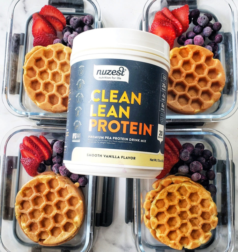 Nuzest Clean Lean Protein Powder -- use coupon code FITFORK to save 15% 