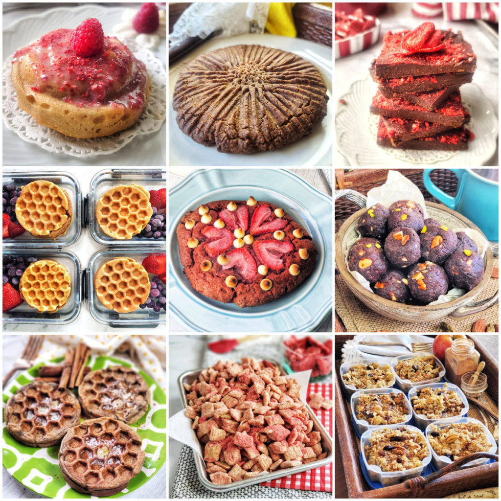 Think outside the shaker bottle when it comes to protein powder. Not just for smoothies, it's also very versatile as a baking ingredient – waffles, pancakes, cupcakes, cookies post-workout snacks and more. Here are some of my favorite protein powder recipes from thefitfork.com