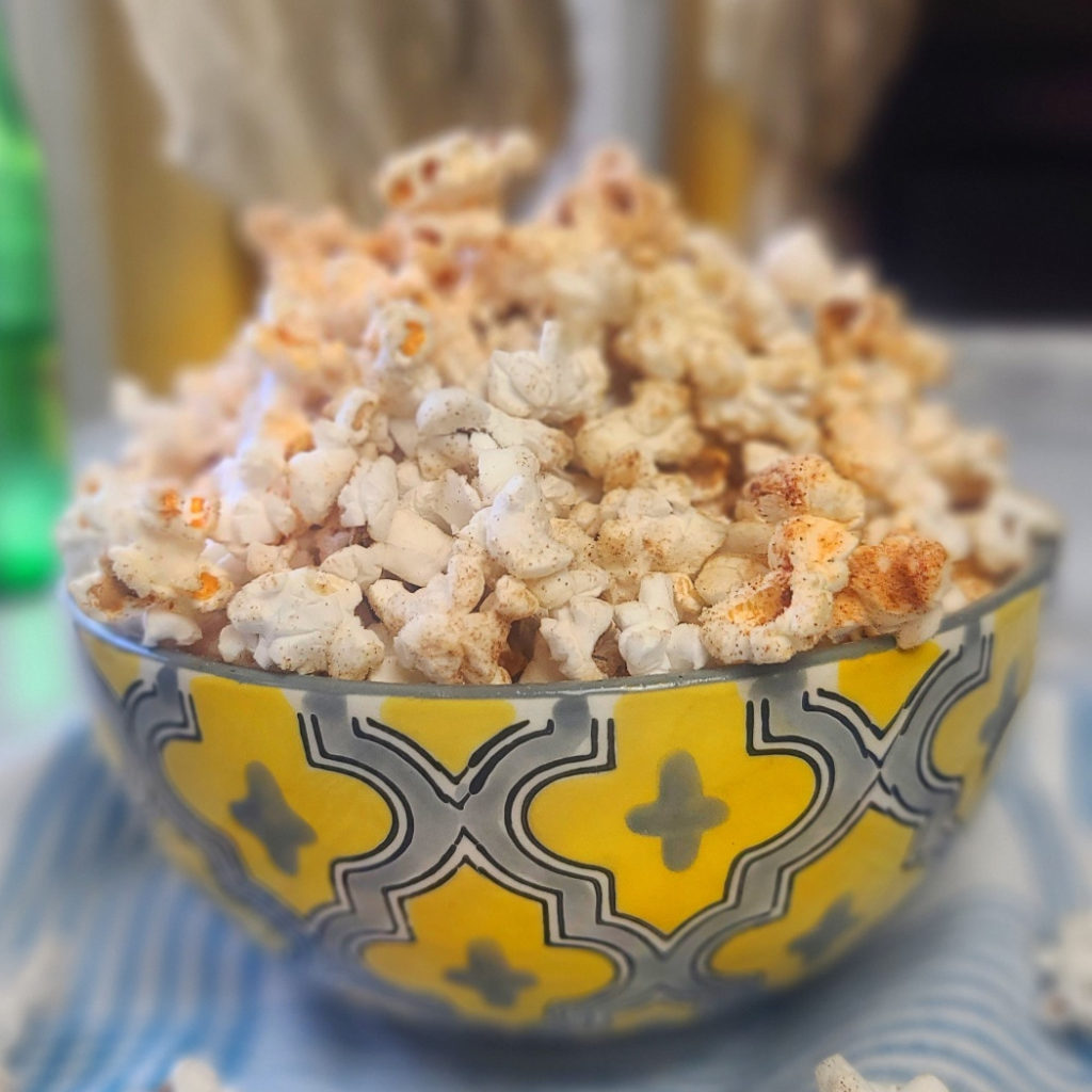 Looking for a healthy snack that will sustain you? Try adding protein powder to popcorn for a tasty, low-cal, high-protein snack with lots of fiber. Get the recipe at thefitfork.com