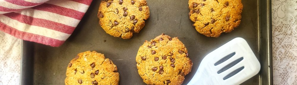 Small-Batch Chocolate Chip Protein Cookies - Gluten-free Option