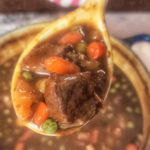 Enjoy a hearty, comforting meal in a mug (or bowl) with this simple, yet so flavorful stew recipe that will remind you of Grandma's Pot roast. Perfect for soup season.