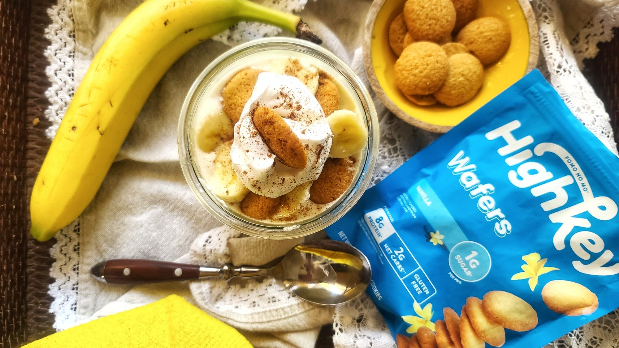 Gallery Detail: High Protein Banana Pudding With Cottage Cheese