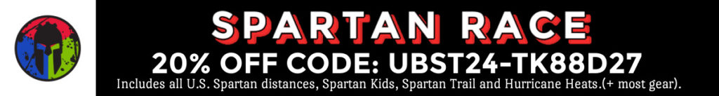 Save 20% on spartan race code: UBST24-TK88D27