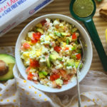 Spice up lunch with these flavorful Southwest Cottage Cheese Egg Salad. Thanks to cottage cheese, it offers more protein with less fat than a traditional recipe. With a zesty lime kick and great nutrition, this quick meal - use in a tortilla wrap, fix up a sandwich, pile on a salad, or stuff into a scooped-out tomato or cucumber.