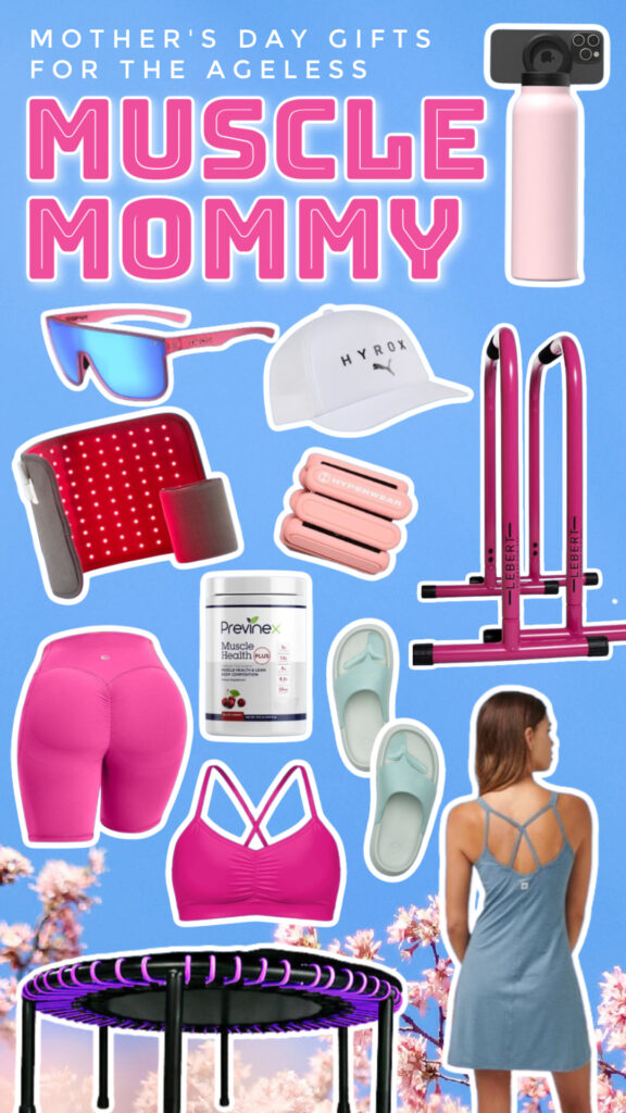 Find the best Mother’s Day fitness gifts for moms who love to move! From sunglasses to red light therapy pads, stylish activewear, workout gear, and recovery tools — plus discount codes to save big!