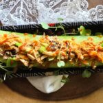 This keto, paleo, and gluten-free Asian Tuna Salad Cuke-wich (think bread-free sandwich) makes a crunchy, high-protein lunch perfect for quick meals or post-gym fuel. You can also serve as a salad or lettuce wrap.